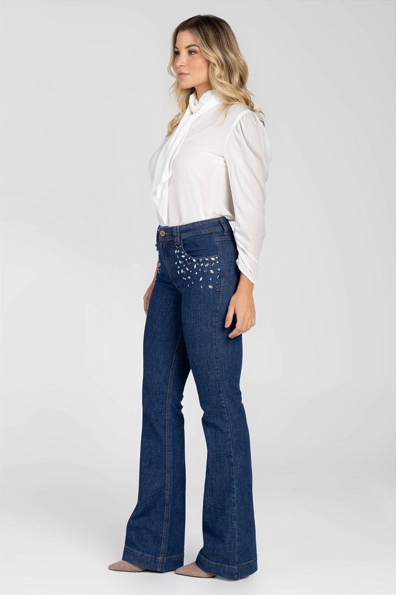 Calça Jeans Flare - Lanta