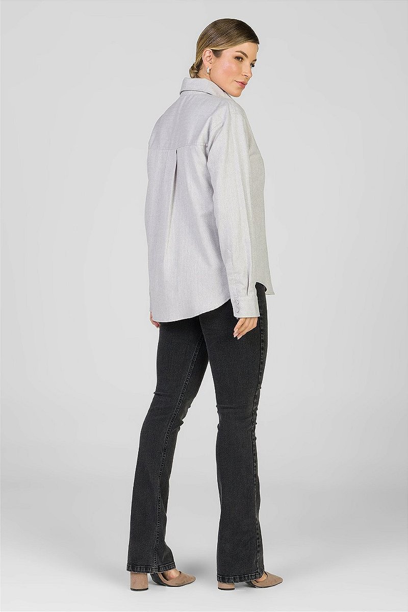 Camisa Cinza - Heloísa