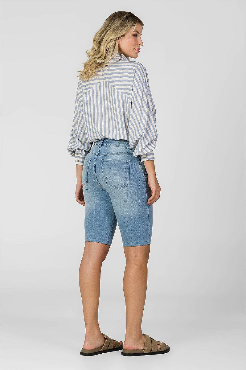 Camisa Listrada Azul - Lis