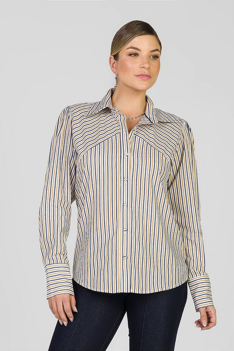 Camisa Listrada - Cecília