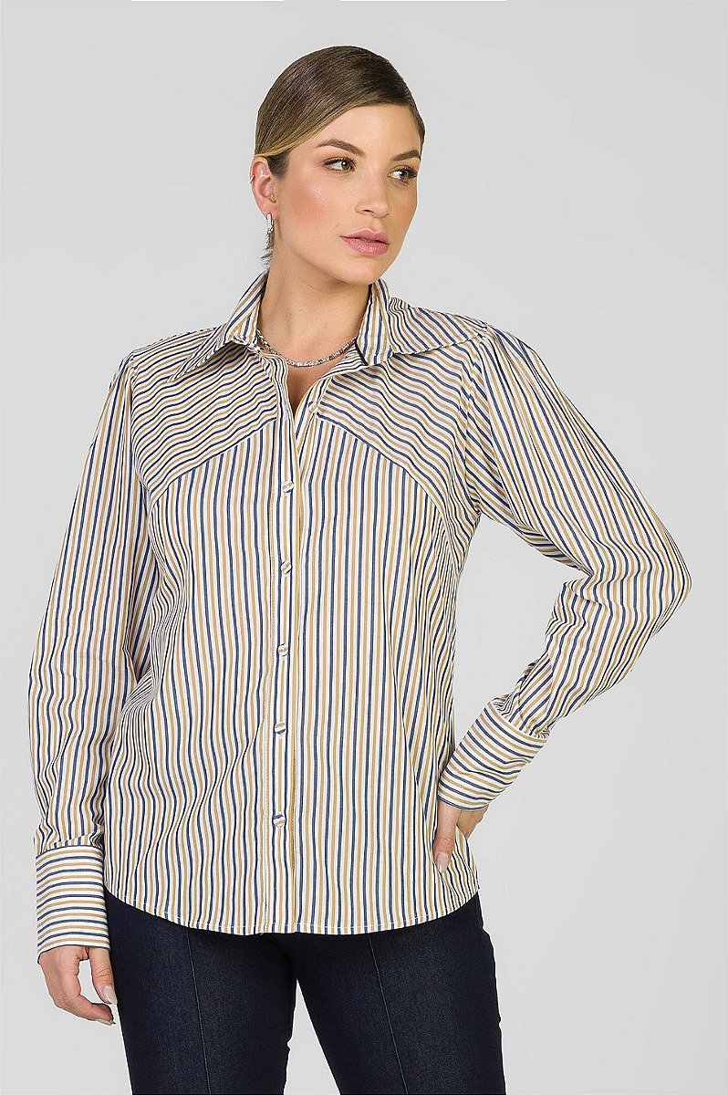 Camisa Listrada - Cecília