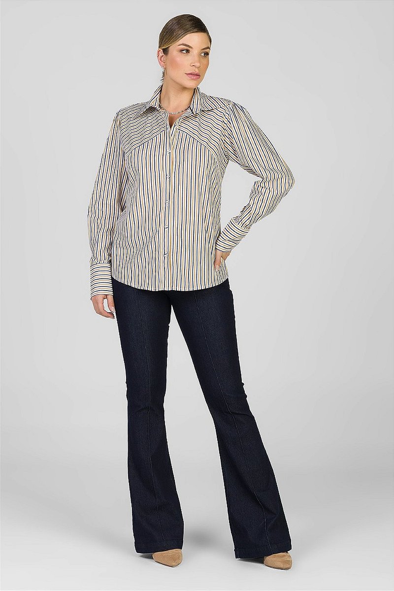 Camisa Listrada - Cecília
