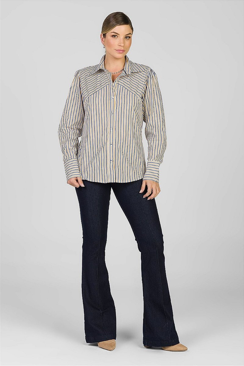 Camisa Listrada - Cecília