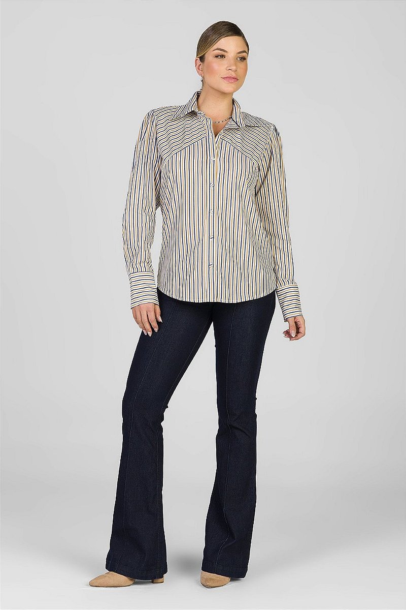 Camisa Listrada - Cecília
