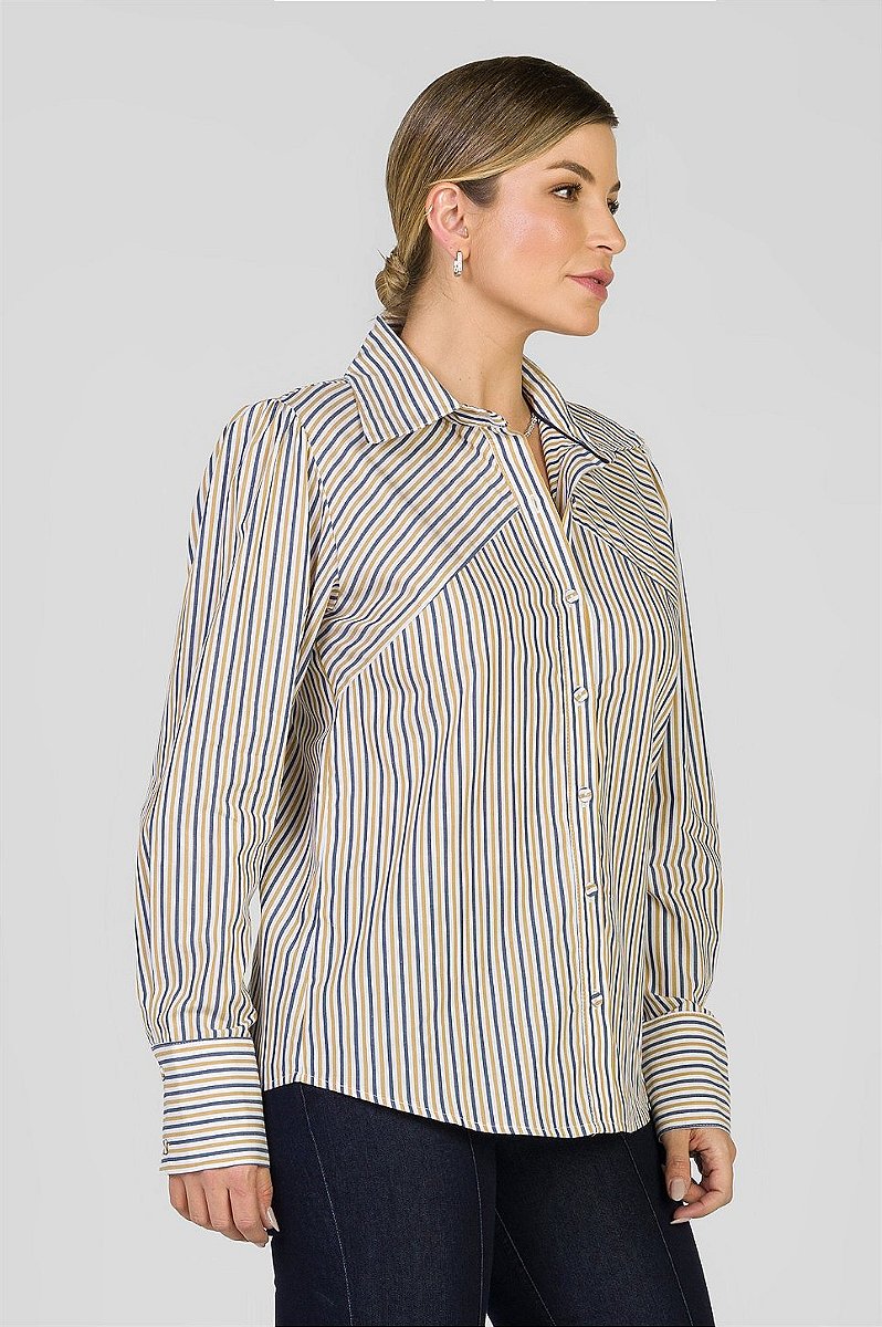 Camisa Listrada - Cecília