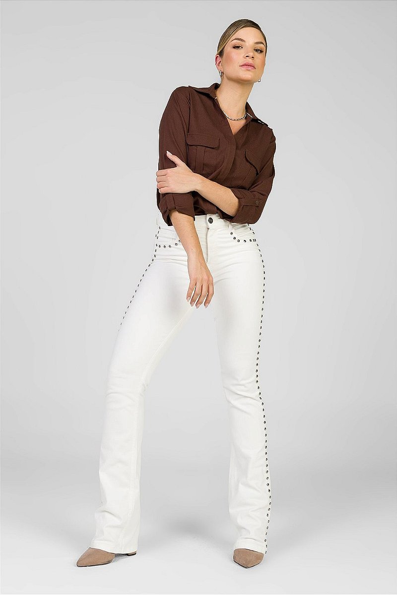 Camisa Marrom - Antonella