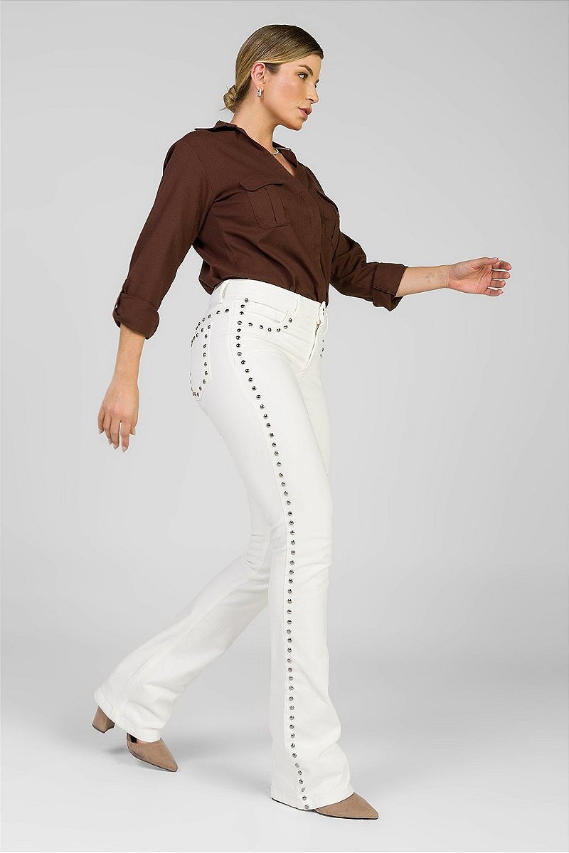 Camisa Marrom - Antonella