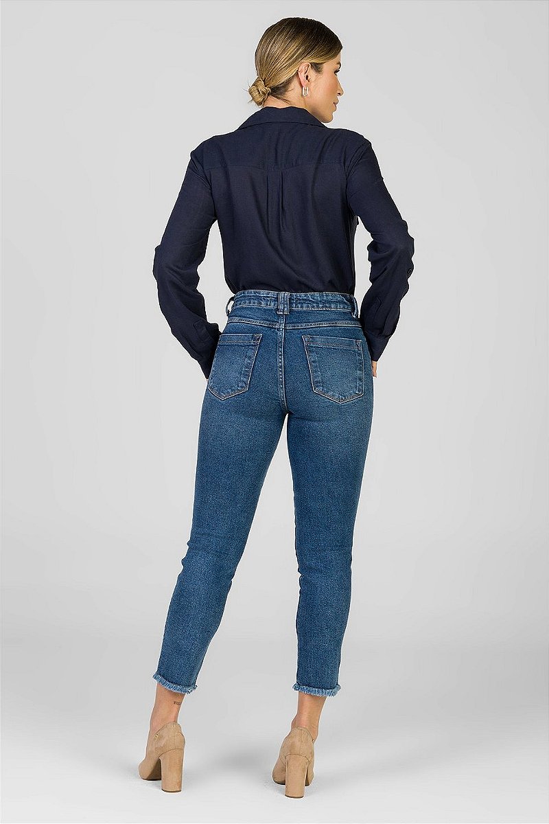 Camisa Azul - Marina