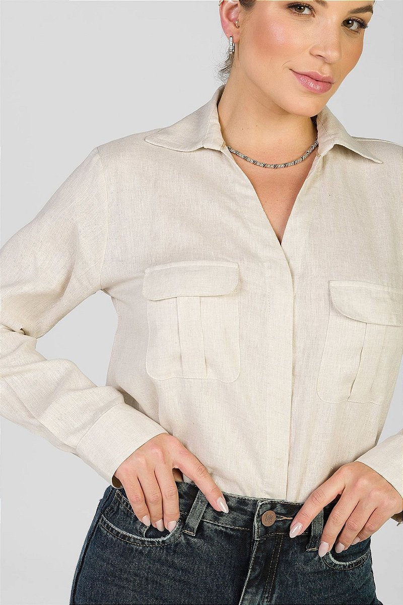 Camisa Linho - Aline