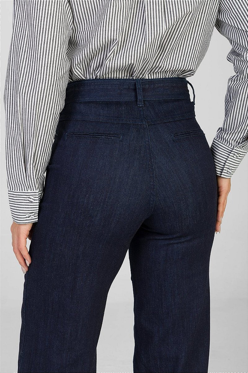 Camisa Listrada Preta - Isabela