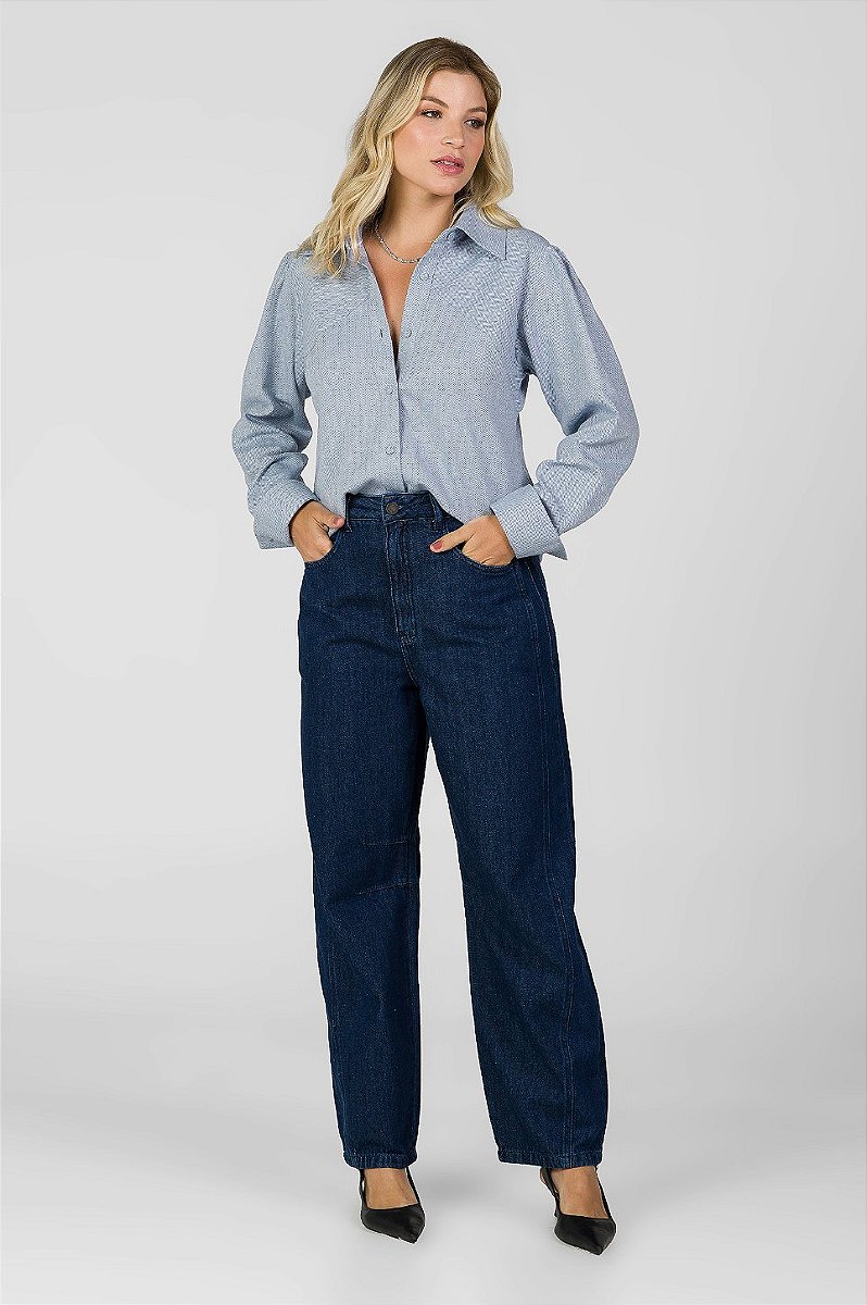 Calça Jeans Barrel - Kansas