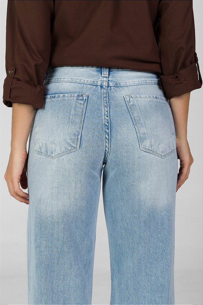 Calça Wide Leg Jeans - Memphis