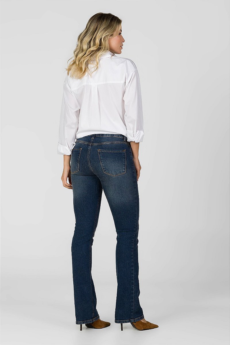 Calça Jeans Boot Cut - Columbus