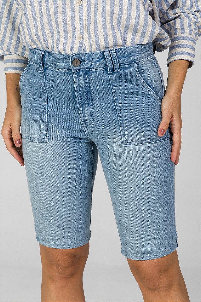 Bermuda Ciclista Jeans - Minneapolis