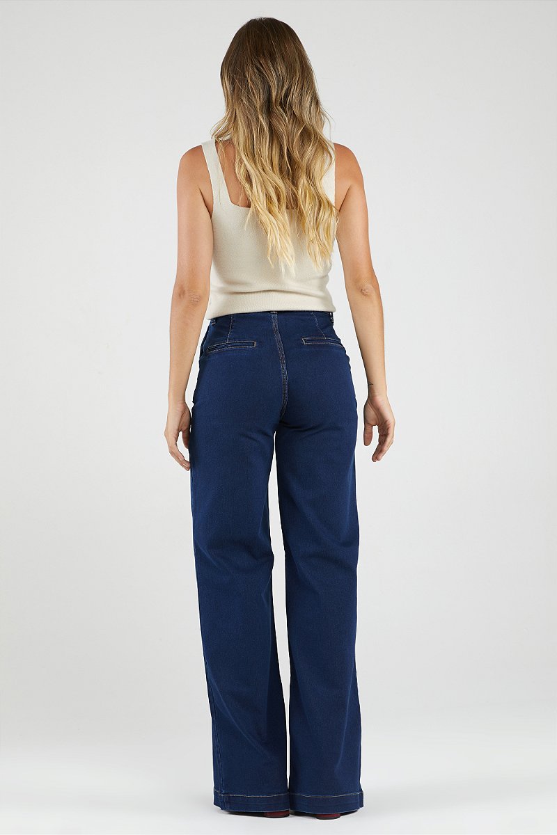 Calça Jeans Pantalona - Toronto
