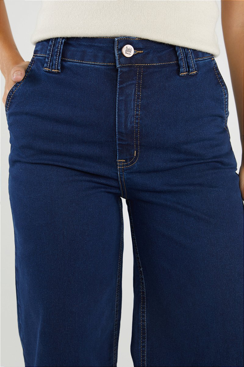 Calça Jeans Pantalona - Toronto