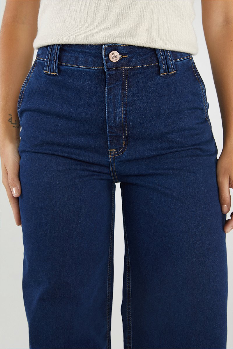 Calça Jeans Pantalona - Toronto