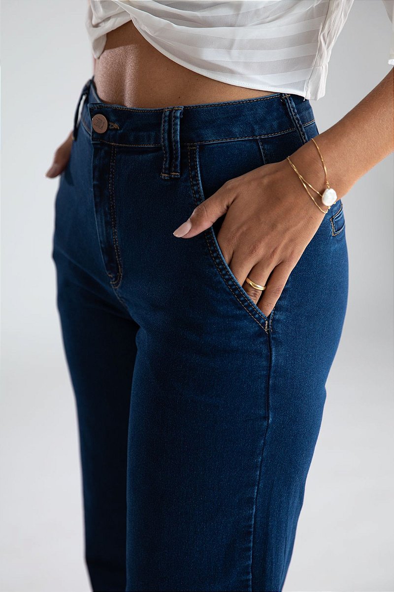 Calça Jeans Pantalona - Toronto