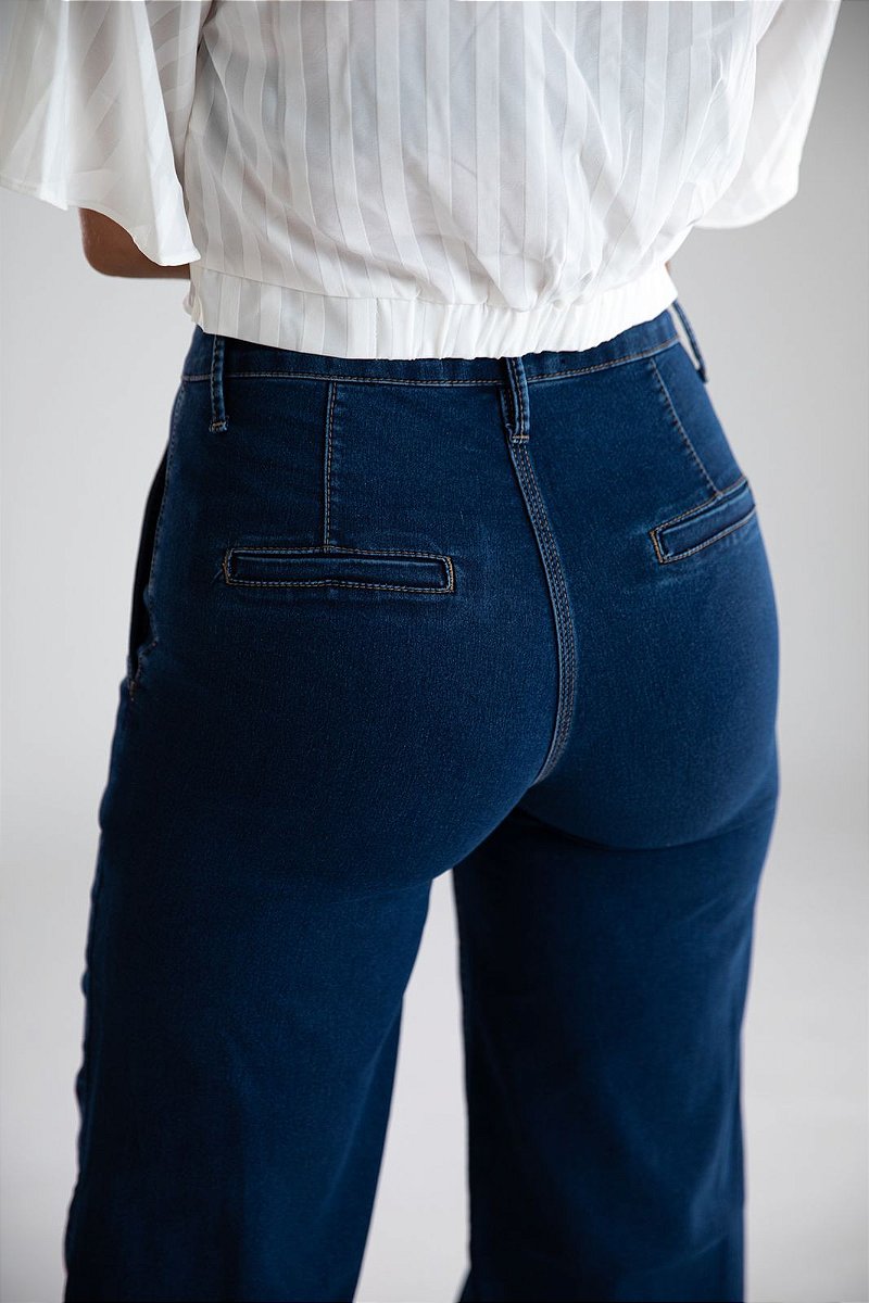 Calça Jeans Pantalona - Toronto