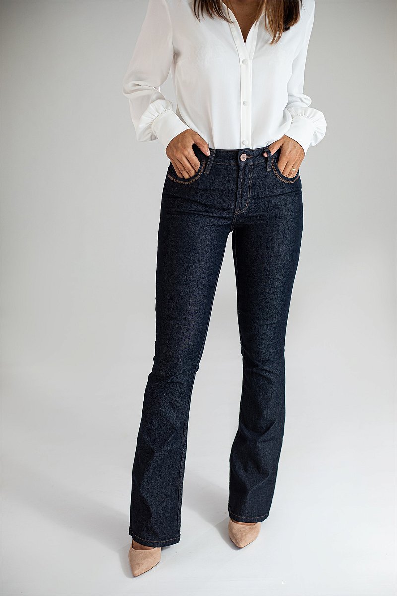 Calça Jeans Boot Cut - Gotemburgo