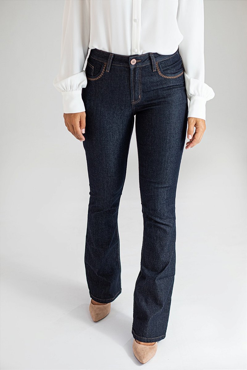 Calça Jeans Boot Cut - Gotemburgo
