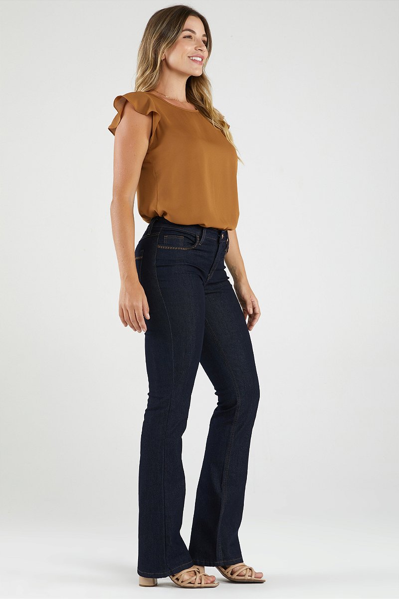 Calça Jeans Boot Cut - Gotemburgo