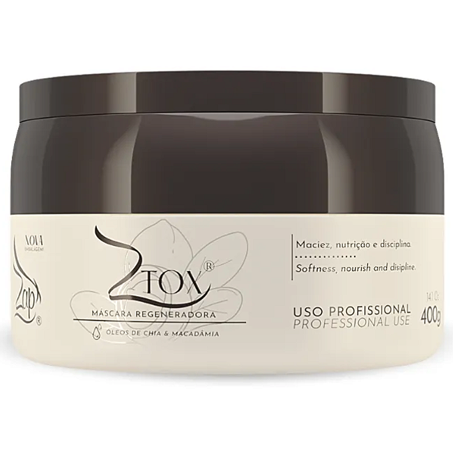 Zap Botox Ztox Máscara Regeneradora 400g - Distribuidora Direta