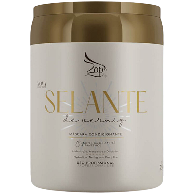 Zap Botox Ztox Máscara Verniz Selante Hidratação 950g