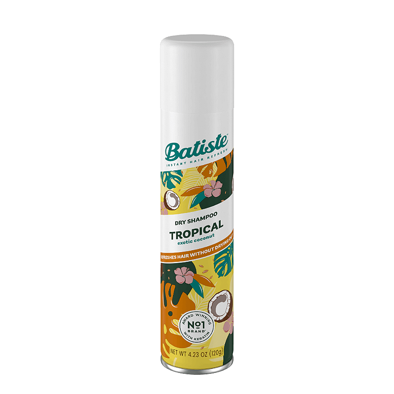 Shampoo a Seco Batiste Tropical Fragrance - 120g