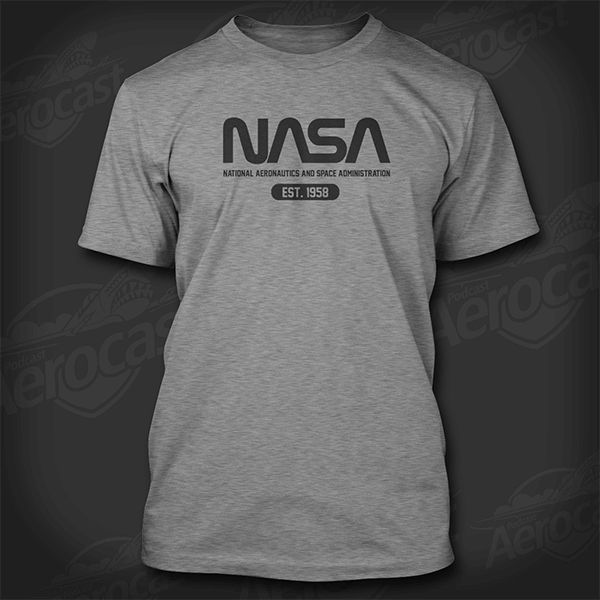 Camiseta NASA - Aerocast Store - Camisetas de aviação