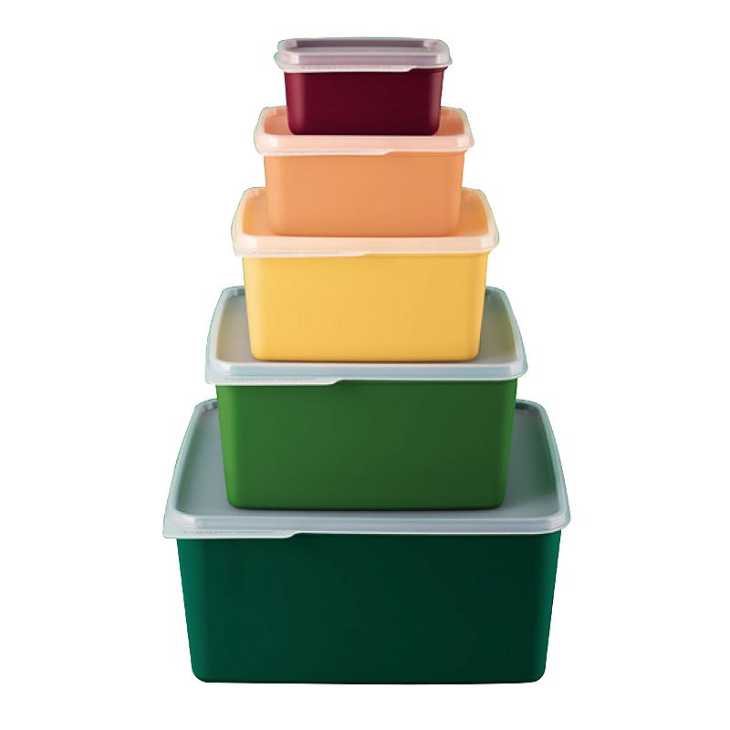 Tupperware kit Basic Line 5 peças - Comprar Tupperware Online