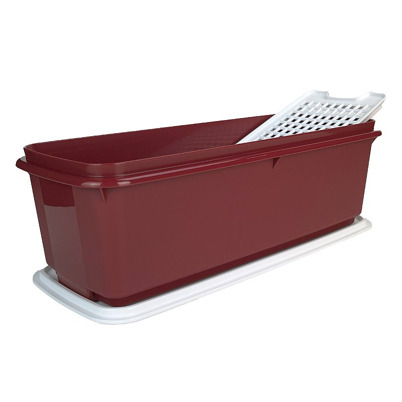 Tupperware Super Caixa 4,3 litros Marsala Bordeaux - Comprar