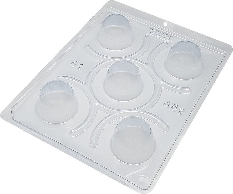 FORMA DE ACETATO C/SILICONE TRUFA 45g BWB Embalagem