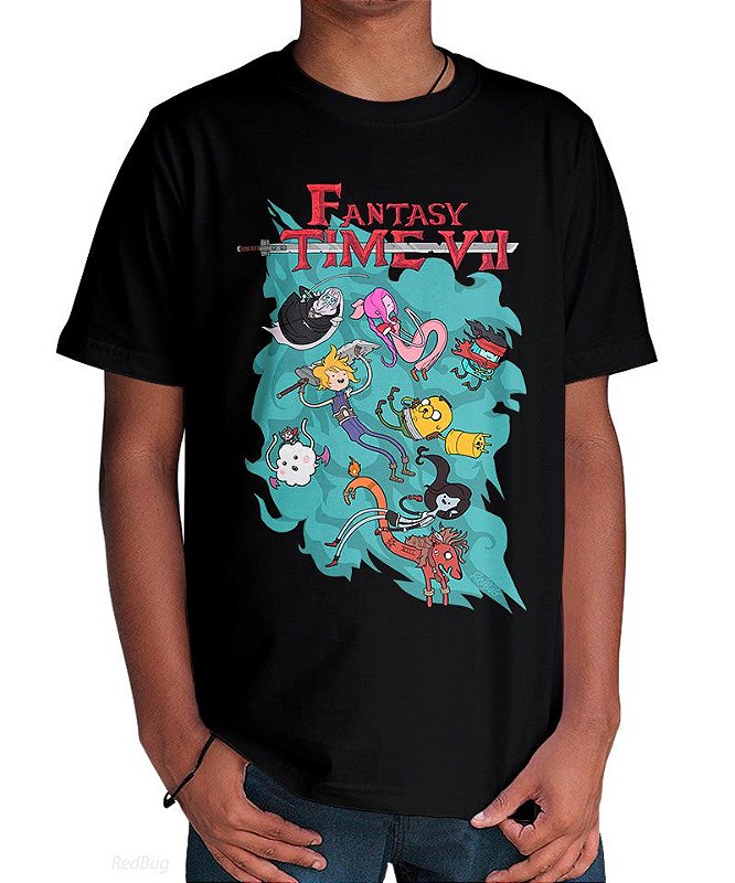 Camiseta Fantasy Time VII - RedBug Camisetas