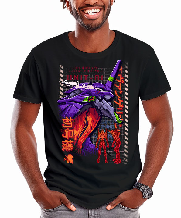 Camisetas Evangelion 01 - RedBug Camisetas