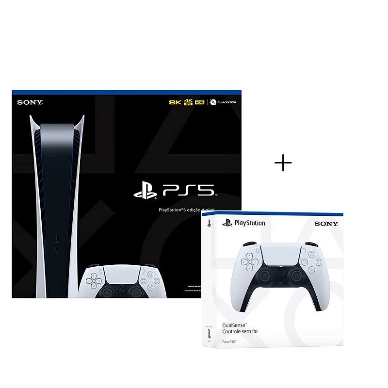 Bundle do PS5 com dois controles pode ser lançado em breve