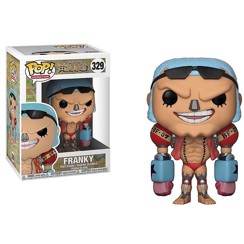 Funko Pop #329 Franky - One Piece - Brasil Games - Console PS5