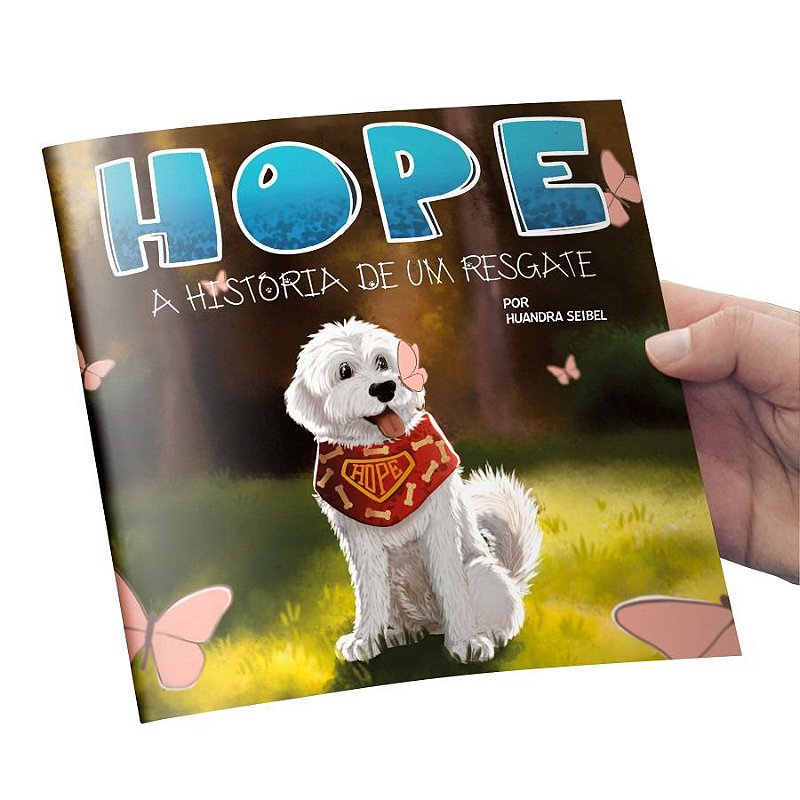 Livro "Hope, a história de um resgate" (Livro Físico)