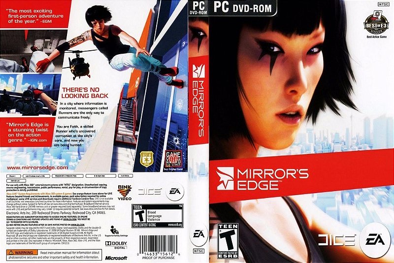 Game Mirror's Edge - Pc - Jogo Em Português - Transmissor