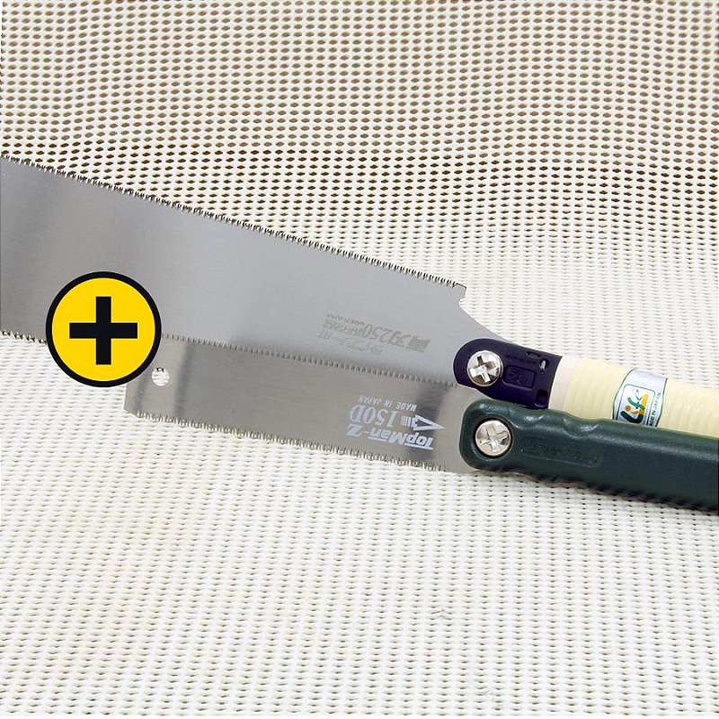 koba-tetsu  Kit Serrote Japonês Duplo Dentes - Ryoba e Flush - Zetsaw - Loja