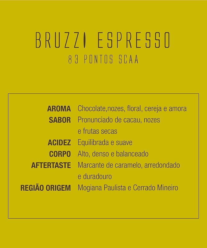 Café Bruzzi Espresso