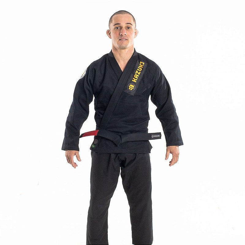 Comprar Kimonos Jiu-Jitsu Preto Adulto para treinos e competições. - Loja  Online Kimono Jiu Jitsu Kazuki
