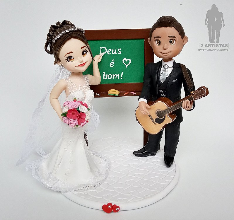 Topo personalizado para bolo de casamento, noiva e noivo, leitura  personalizada para bolo, brinquedo de casamento, topo para bolo, vídeo de  jogos