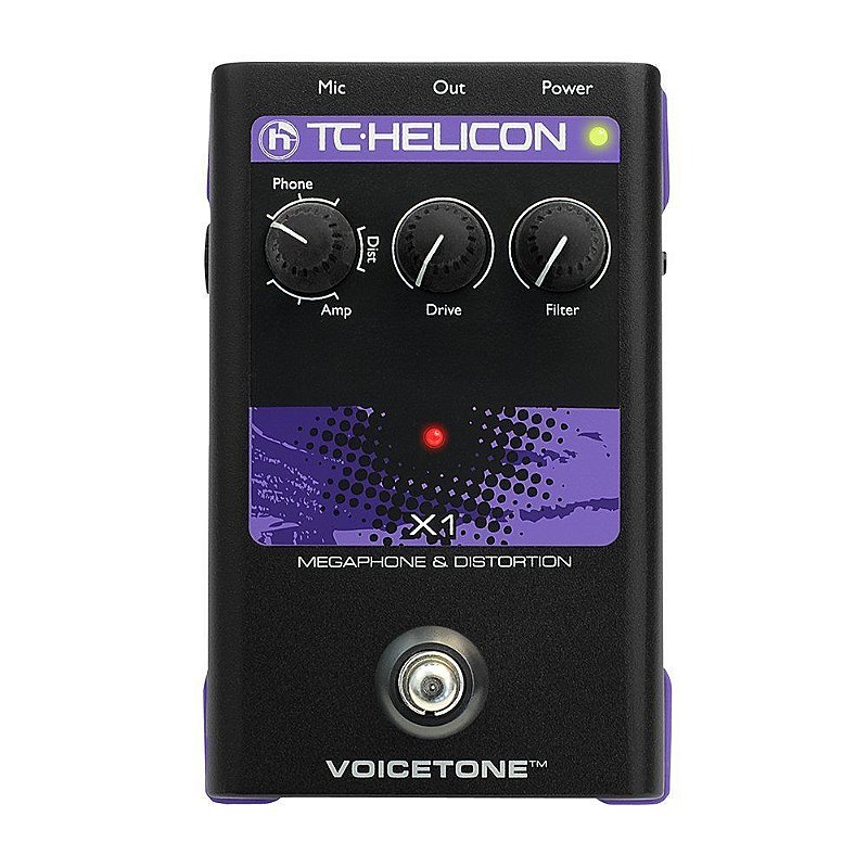 PROCESSADOR DE VOZ - VOICETONE X1 - TC HELICON - Crunch Music