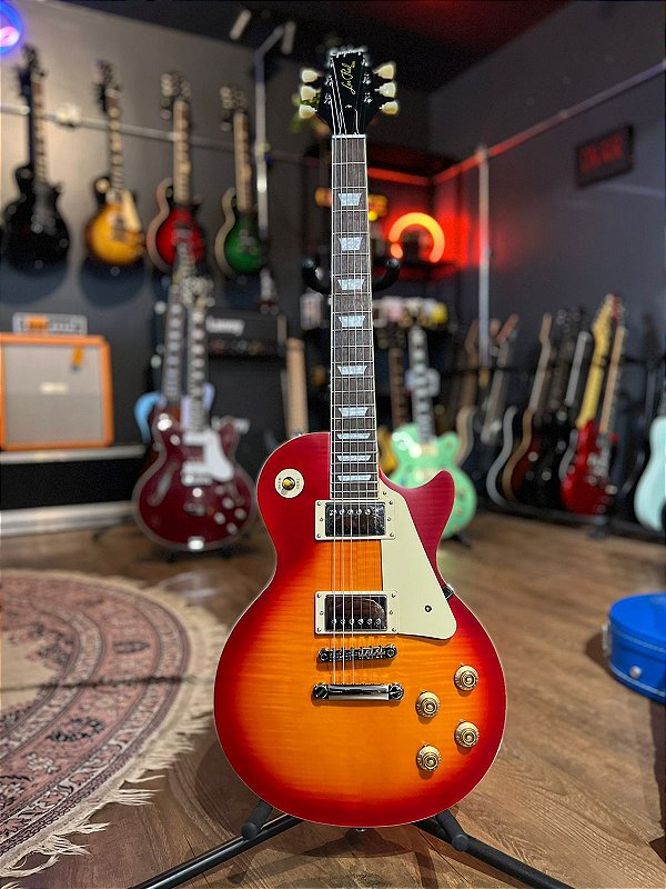 GUITARRA EPIPHONE LES PAUL STANDARD 1959 OUTFIT DARK CHERRY
