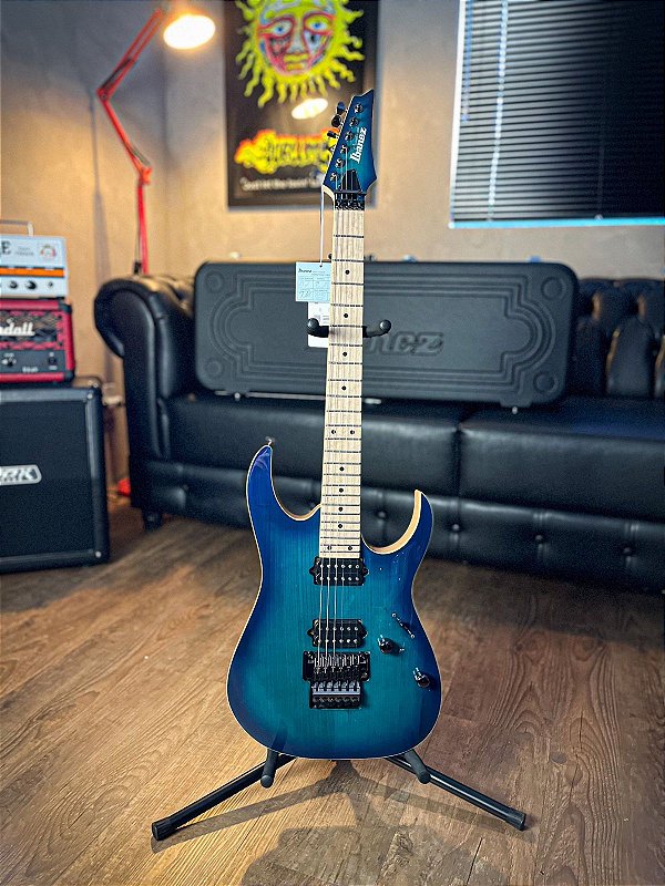 Guitarra Ibanez Prestige Rg652ahm-ngb C/case - Japan - RG 652 AHM