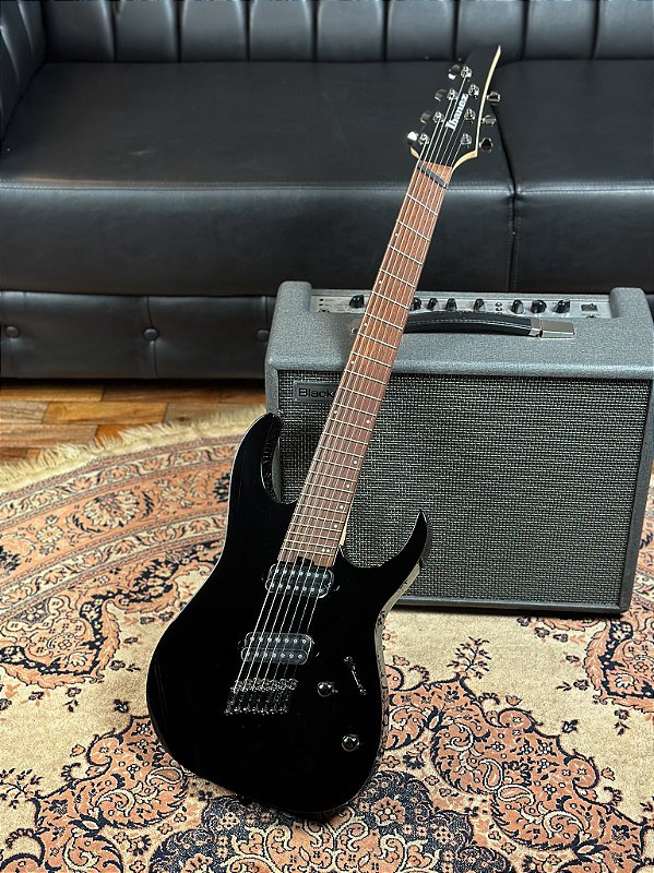 Guitarra Ibanez - Rgms7-bk - 7 Cordas - Crunch Music