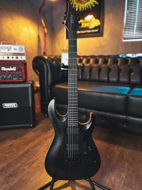 Guitarra Cort - Kx700 - Ponte Evertune Open Pore Black - Com Bag ...