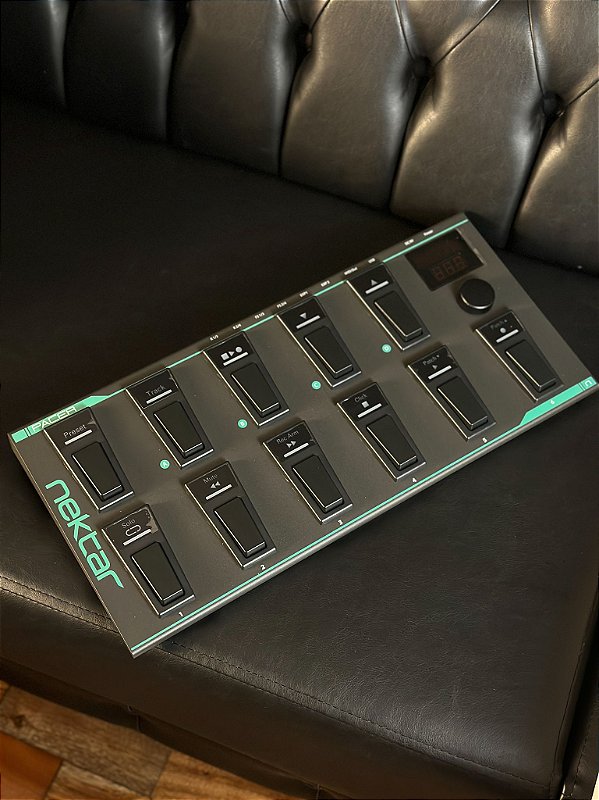 PEDALEIRA NEKTAR CONTROLADOR PACER - Crunch Music