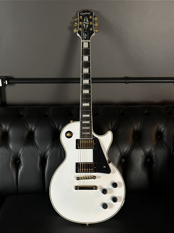Epiphone Les Paul Custom Lefty ホワイト 2349070583a365a198b.jpg